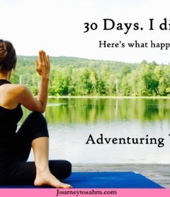 I tried Yoga for 30 days. Find out what happened. #yoga #exercise #adventure