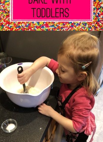 Baking with a Toddler