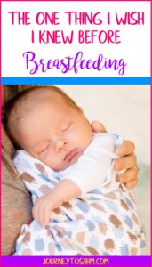 Breastfeeding can be stressful for more reasons than just staying up late and latching. Here is the one thing I wish someone told me about breastfeeding and why it's okay. #momlife #newmom #love