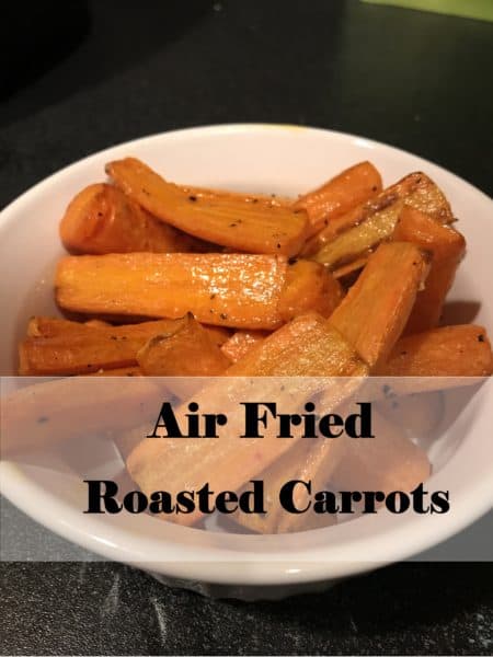 Air Fryer Roasted Carrots