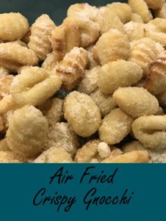 Gnocchi is fried without the oil to create a delicious crisp texture. Serve along with marinara to make a mouth watering modern Italian dish. #food #delicious #yummy