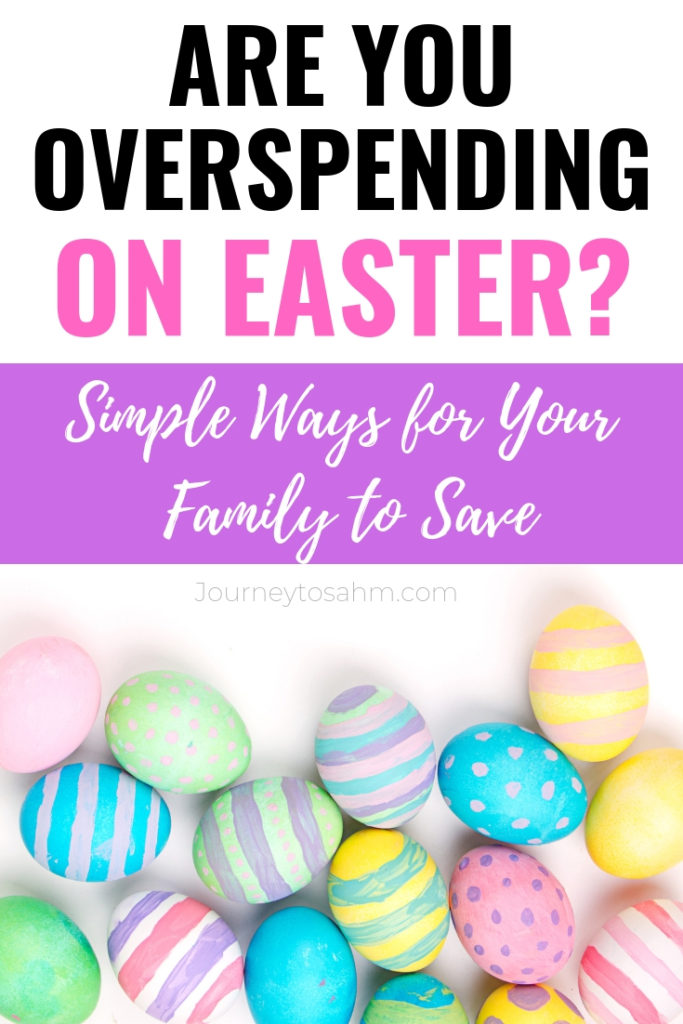 Simple ways to budget for a frugal Easter and still have fun! Tips include how to shop at the Dollar Tree, save money on candy through coupons, and so much more. Make Easter amazing for your family even on a tight budget. #easter #frugaltips #thriftyliving #easterideas #budgetingtips