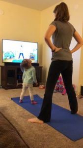 I tried Yoga for 30 days. Find out what happened. #yoga #exercise #momlife