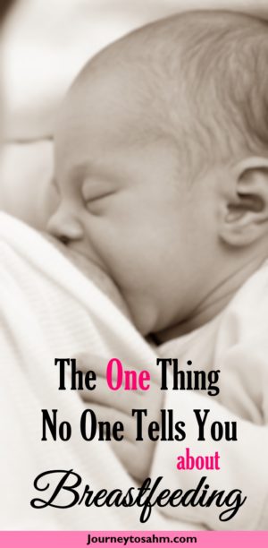 The One Thing No One Tells You About Breastfeeding