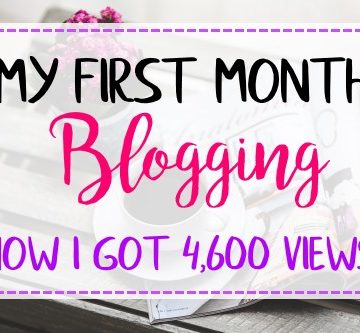 How I got 4,600 Views in my First Month as a New Blogger