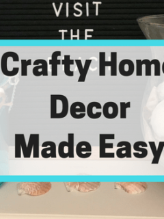 The best way to be crafty when you're just not a crafty person. Crafty home decor made easy with this felt letterboard. Make inspirational quotes, celebrate holidays, occassions, family, and more. Perfect crafty idea for the home and home decor DIY. #sponsored #homedecor #momlife #crafty #seasonal #frugalliving #frugal #awesome #indigofern