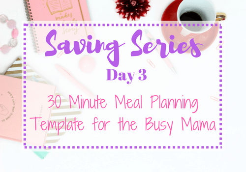 Learn how to meal plan in less than 30 minutes! Meal planning printable included. Meal plan on a budget and perfect for meal planning for beginners. Tips, tricks, and meal planning template included. #healthy #lifestyle #mealplan #savemoney #momlife