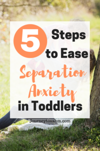 The best way to get through toddler separation anxiety without losing your mind. Learn 5 easy tips and tricks to walk you through getting past separation anxiety in kids. Find easy ways to ease past an attachment to moms in toddlers and both be stronger from it. #toddlers #momlife #parenting |toddler separation anxiety | separation anxiety in toddlers | separation anxiety in kids |how to stop separation anxiety in toddlers |attachment parenting