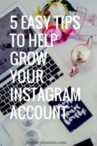 5 easy Instagram business tips to help grow your Instagram account. Find out how the Instagram tips and tricks you're following might actually be hurting your account and follow these 5 easy steps to a help your social media strategy. Includes tips on Instagram captions and how to improve your Instagram account. #socialmedia #instagram #blog