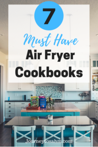 7 Must Have Air Fryer Cookbooks. A collection of the best air fryer cookbooks perfect for everyone. Each cookbook includes air fryer recipes, including vegetarian air fryer recipes, vegan air fryer recipes, and air fryer chicken recipes. #recipes #food #delicious #yummy #healthyrecipes #cooking