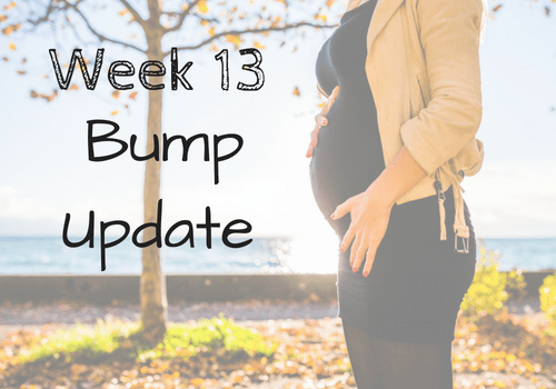 Bump progression pics! Here is my week 13 bump update with my weekly bump pictures. Stay up to date on my pregnancy, pregnancy photos, fit pregnancy, and more every week! #pregnancy #pregnancyproblems #momlife