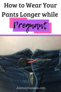 How to Wear Your Pre-Pregnancy Pants Longer in Pregnancy