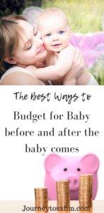 He a baby on a budget during pregnancy and in the newborn phase. Includes 8 easy tricks to save money while pregnant and keep on budget. Newborn budget tips and pregnancy budget tips that are best for you and your family. #parenting #family #momtobe #expecting #pregnancy #pregnant #momlife 