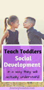 Are you having trouble with your toddler not listening? Here are ways to teach social development in toddlers in a way they will actuall understand. Helps improve listening skills for preschoolers and toddlers. #parenting #momlife #toddler #moms #education #preschool