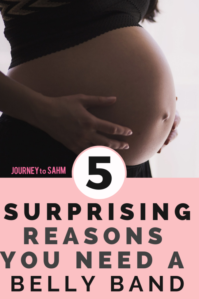 Make pregnancy more comfortable with a maternity belt. Here are 5 reasons why a belly band is right for you. Includes how it provides support and how it fits over maternity pants. Here's the best brand to buy for a frugal mom-to-be! #mommytobe #momlife #sponsored