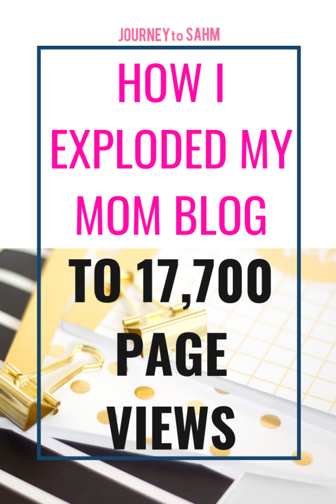 How I exploded my mom blog to 17,600 page views. Here is my September 2018 blog income report with blog statistics and analytics. Includes information on how I tracks stats along with tips and ideas to help you make money online as a mom blogger. My social media goals are included for Pinterest next month along with extra money thoughts on blogging. #blogging #bloggerlife