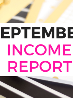 My 2018 September blog income report. It's my 8th month of blogging as a mom blogger and I've learned how to make money online. Includes ideas and tips I used to help increase blog income and the use of affiliate programs. #bloggingtips #blogger #momblogger