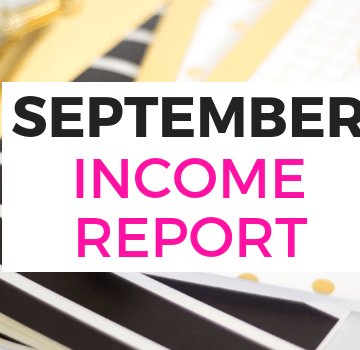 September Blog Income Report