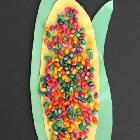 Corn Craft for Preschoolers