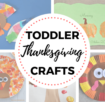 The Best Thanksgiving Crafts for 2 Year Olds