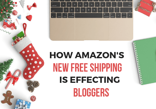 How Amazon’s New Free Shipping Policy is Effecting Bloggers