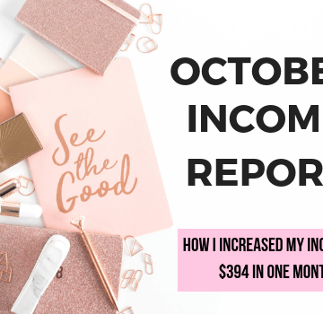 October Blog Income Report – 2018