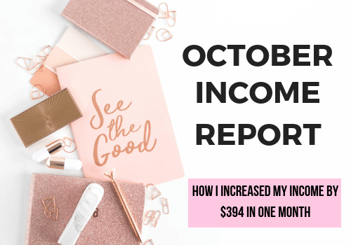 October Blog Income Report – 2018