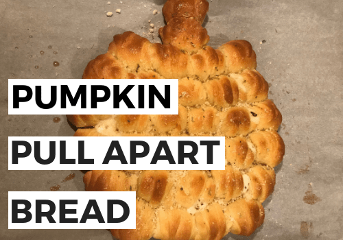 Autumn Pumpkin Shaped Pull Apart Bread