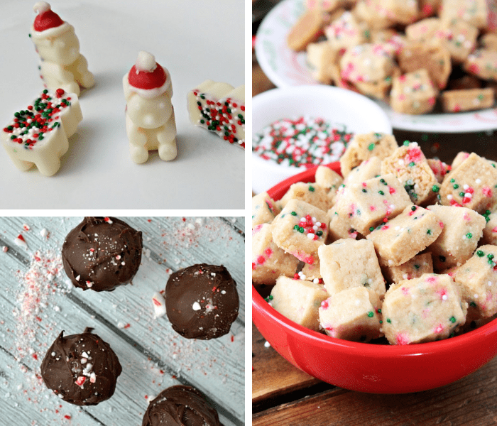 55 Christmas treats and desserts when you're sick of Christmas cookies. Easy dessert recipe ideas perfect for the holiday. Homemade, but easy to make to impress the family holidays. Includes creative Christmas desserts for your best holiday season yet. #holidaybaking #holidayrecipes #christmas #baking #desserts