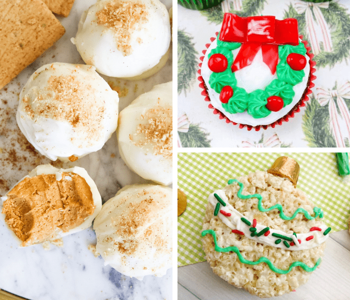 55 Christmas treats and desserts when you're sick of Christmas cookies. Easy dessert recipe ideas perfect for the holiday. Homemade, but easy to make to impress the family holidays. Includes creative Christmas desserts for your best holiday season yet. #holidaybaking #holidayrecipes #christmas #baking #desserts