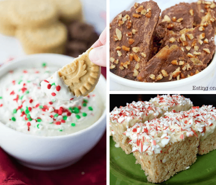 Easy Holiday desserts perfect for the whole family. Traditional Christmas treats ideas that are homemade. Complete the dessert trays at the holiday parties and exchanges by bringing a dessert that's not cookies for once. #Christmas #dessertfoodrecipes #Christmasrecipes #Holidayrecipes #baking