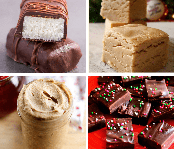 Easy Holiday desserts perfect for the whole family. Traditional Christmas treats ideas that are homemade. Complete the dessert trays at the holiday parties and exchanges by bringing a dessert that's not cookies for once. #Christmas #dessertfoodrecipes #Christmasrecipes #Holidayrecipes #baking