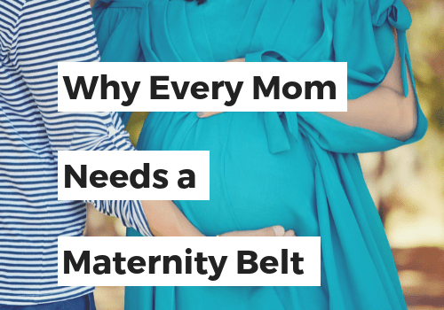 Make pregnancy more comfortable with a maternity belt. Here are 5 reasons why a belly band is right for you. Includes how it provides support and how it fits over maternity pants. Here's the best brand to buy for a frugal mom-to-be! #mommytobe #momlife #sponsored