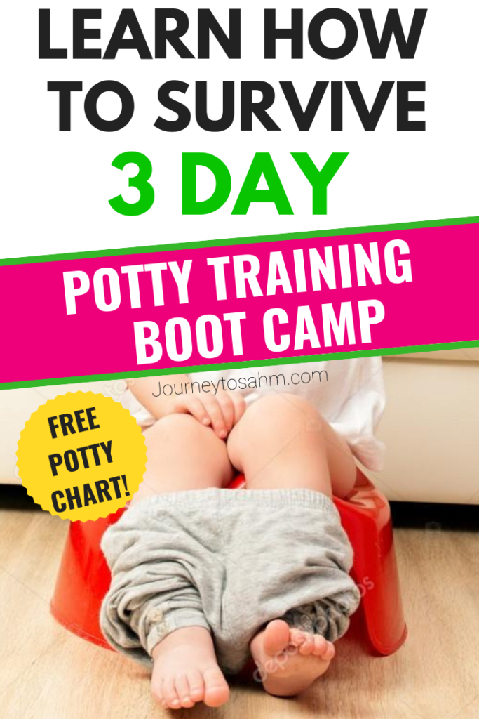 Potty train your stubborn toddler in 3 days! Includes an awesome potty chart and completion certificate to use as a reward along with a schedule and must haves to make it work! #pottytraining #pottytrainingtips #parentingtoddlers #parentingtips #momlife
