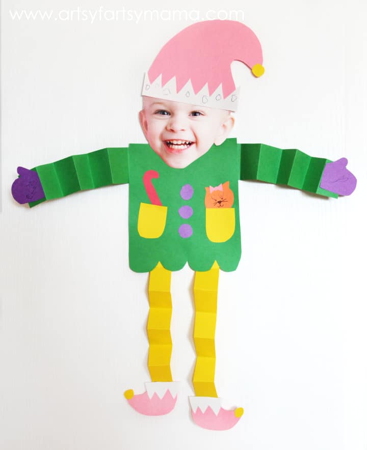 Elfo di Natale per bambini di 2-3 anni