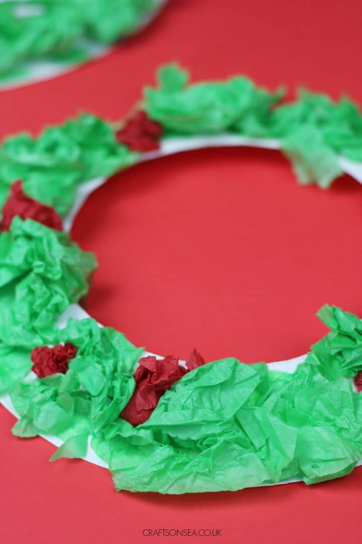 Christmas Wreath Craft for Toddlers