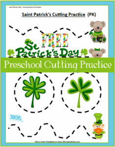 Fun St. Patrick's Day sensory play activities and crafts for kids. Go on scavenger hunts in the preschool classroom with Leprachauns and a pot of gold. These holiday ideas are great for St. Patty's day and includes free printables! #stpattysday #stpatricksday #preschoolartprojects #preschoolcrafts #preschoolactivities