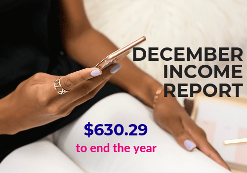 December Blog Income Report -2018