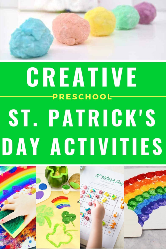 Easy St. Patrick's Day activities and crafts for toddlers ages 3 years old and up. Get the kids together to make these fun DIY crafts and activities with free printables. Includes STEM, STEAM, sensory, and science experiments for preschoolers! #saintpatricksday #activitiesforkids #stpatricksday #craftsforkids #kidsactivities