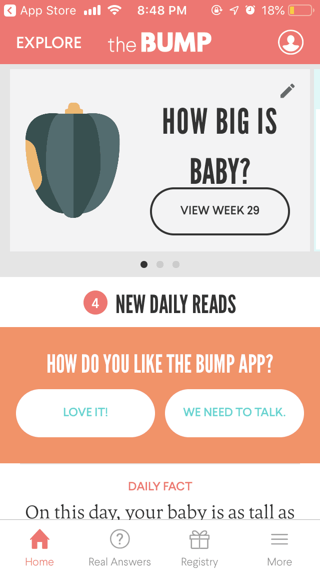 Download the best pregnancy app trackers to get the most information on your baby's growth. Includes the bump app and more! #pregnancy #newmom #newbaby