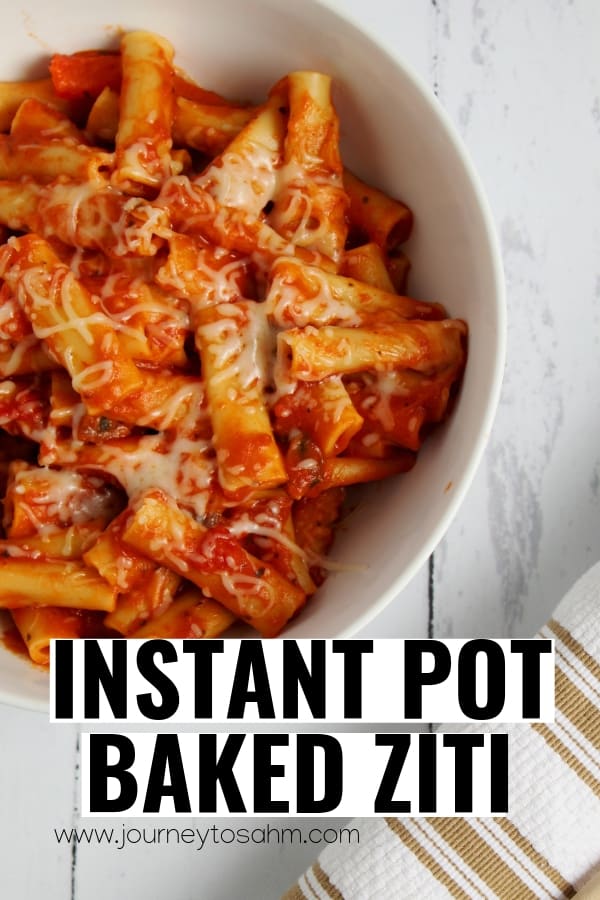 Quick and Easy Instant Pot Baked Ziti