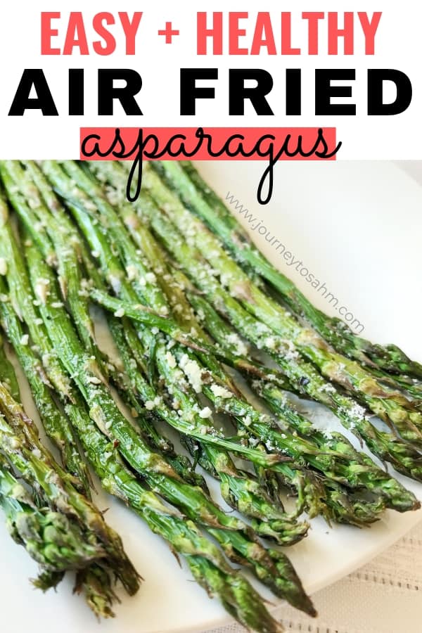 Air fryer asparagus vegetable dish