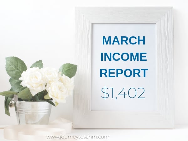 March Blog Income Report – 2019