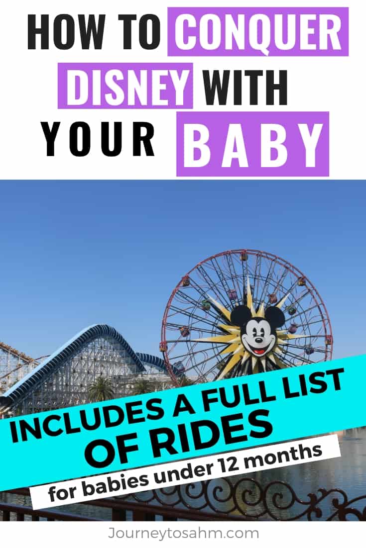 How to conquer Disney with an infant baby