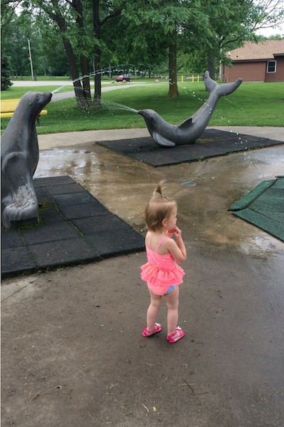 Splash Park Activities for One Year Olds