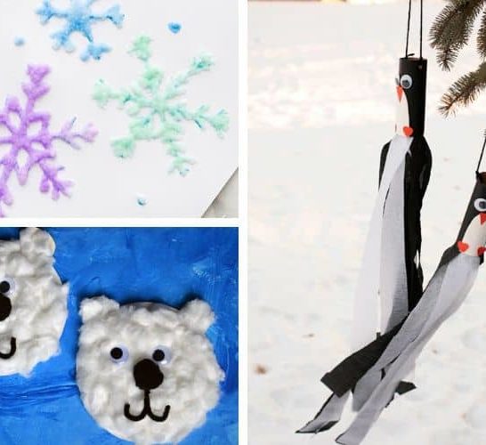 Fun Winter Crafts for 2-Year-Olds