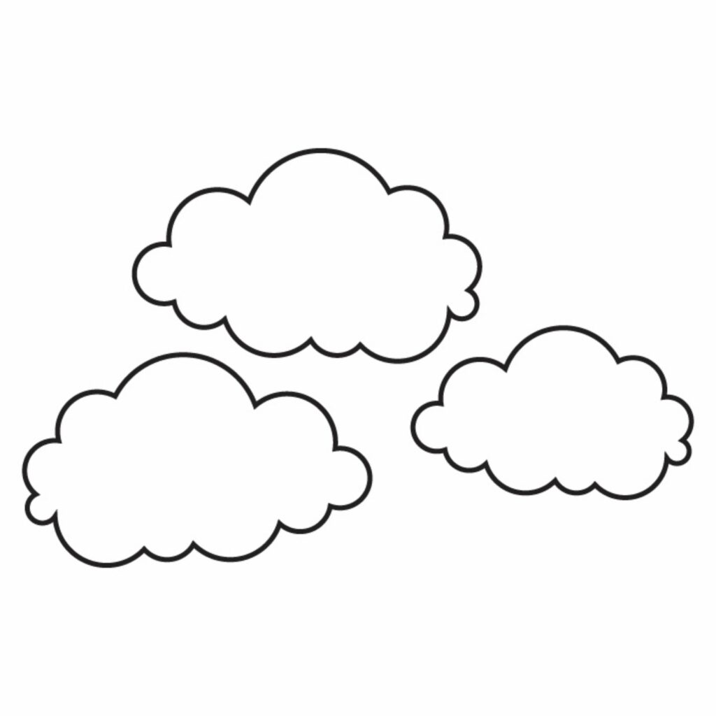 3 small cloud templates